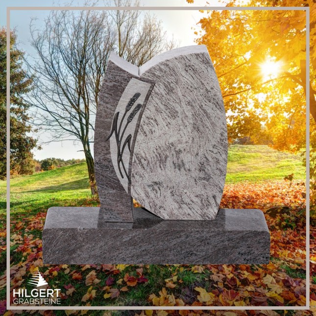 HO-DA-AB16-14 | Hilgert Grabsteine | Stehender Grabstein aus Naturstein
