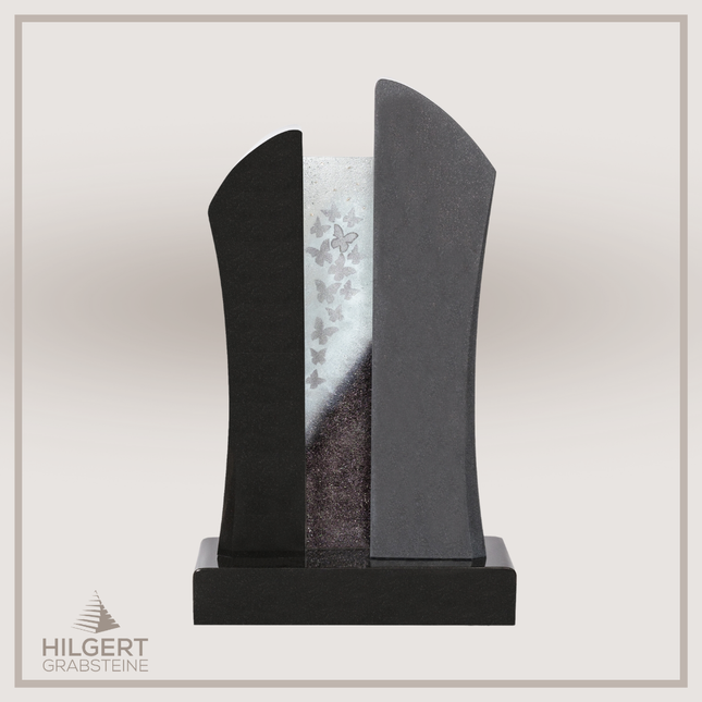 HO-DA-AB17-21 | Hilgert Grabsteine | Stehender Grabstein aus Naturstein