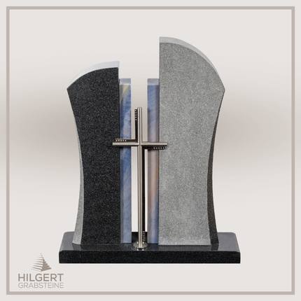 HO-DA-AB17-24 | Hilgert Grabsteine | Stehender Grabstein aus Naturstein