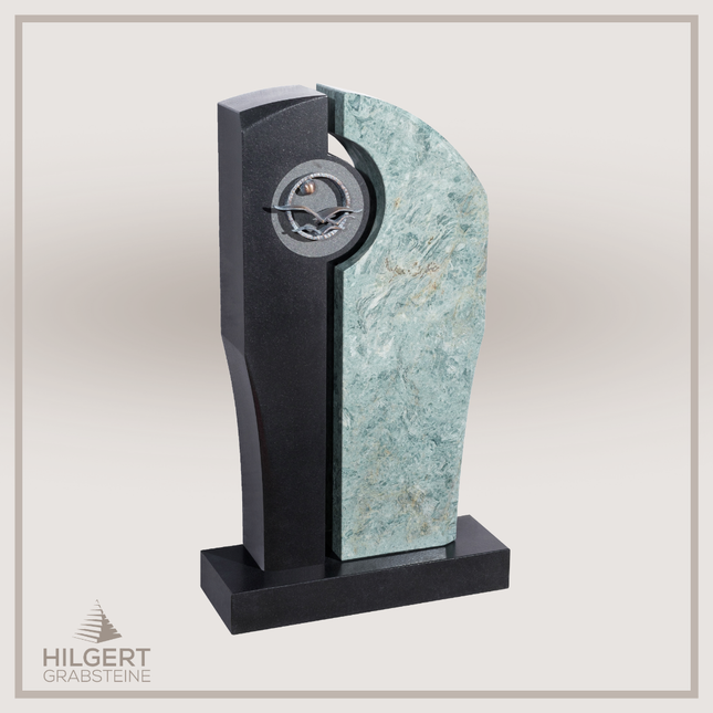 HO-DA-AB18-01 | Hilgert Grabsteine | Stehender Grabstein aus Naturstein