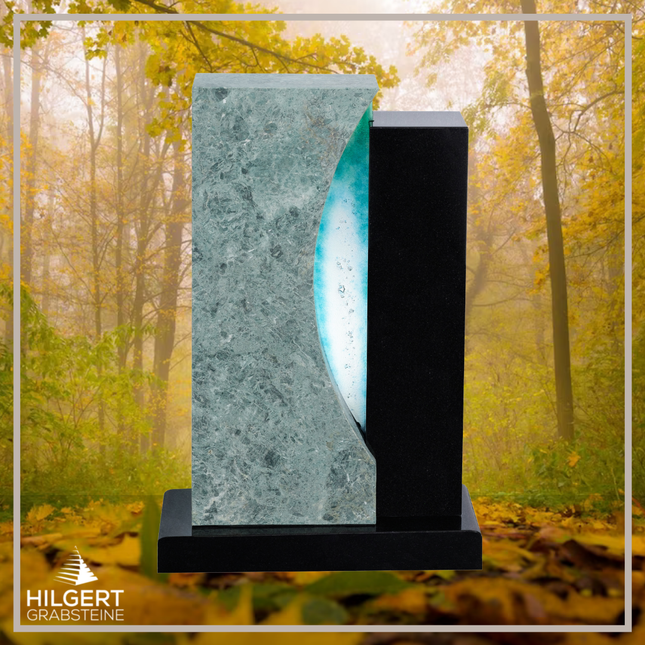 HO-DA-AB18-03 | Hilgert Grabsteine | Stehender Grabstein aus Naturstein