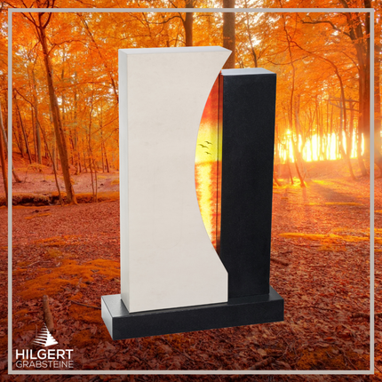 HO-DA-AB18-04 | Hilgert Grabsteine | Stehender Grabstein aus Naturstein