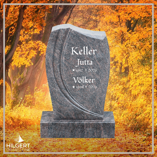 HO-DA-JK1137-13 | Hilgert Grabsteine | Stehender Grabstein aus Naturstein