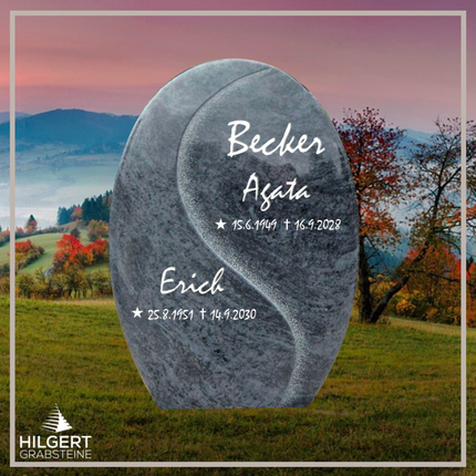 HO-DA-JK1182 | Hilgert Grabsteine | Stehender Grabstein aus Naturstein