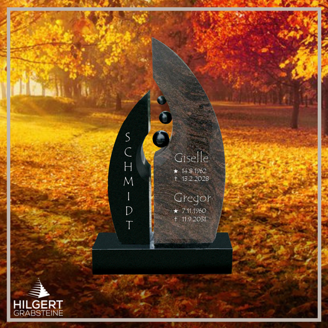 HO-DA-JK1183 | Hilgert Grabsteine | Stehender Grabstein aus Naturstein