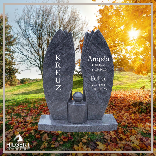 HO-DA-JK1192 | Hilgert Grabsteine | Stehender Grabstein aus Naturstein