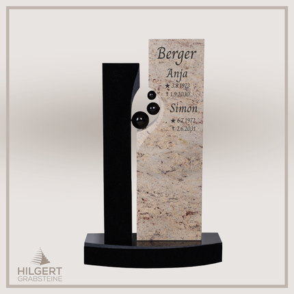 HO-DA-RS014-19JK | Hilgert Grabsteine | Stehender Grabstein aus Naturstein