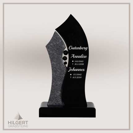 HO-DA-RS068-19JK | Hilgert Grabsteine | Stehender Grabstein aus Naturstein