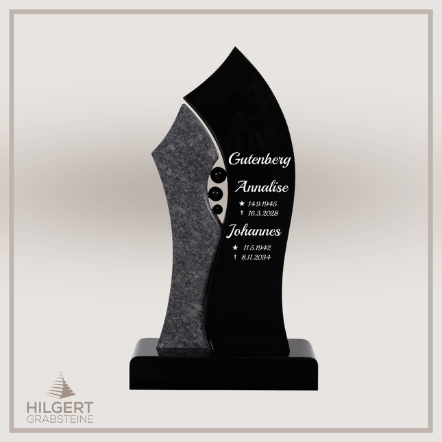 HO-DA-RS068-19JK | Hilgert Grabsteine | Stehender Grabstein aus Naturstein