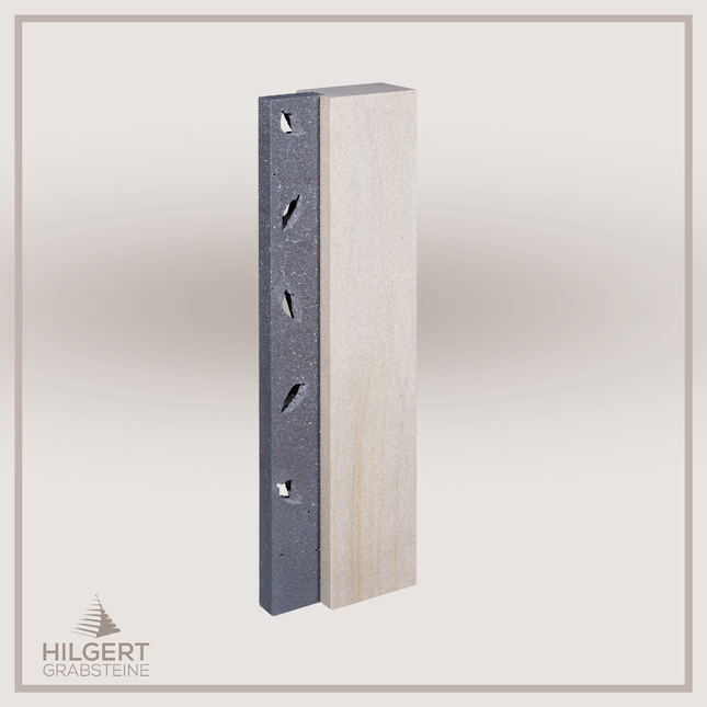 HO-DA-SF201502 | Hilgert Grabsteine | Stehender Grabstein aus Naturstein