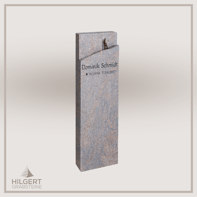 HO-DA-SF201503 | Hilgert Grabsteine | Stehender Grabstein aus Naturstein