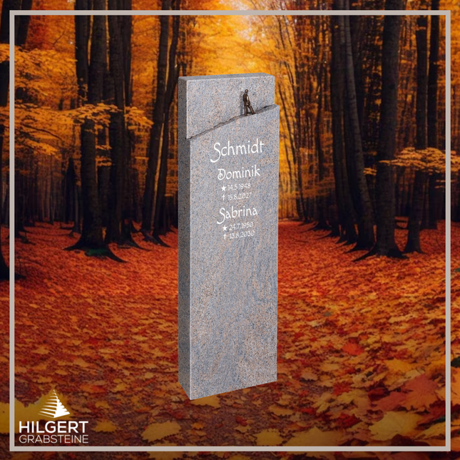 HO-DA-SF201503 | Hilgert Grabsteine | Stehender Grabstein aus Naturstein
