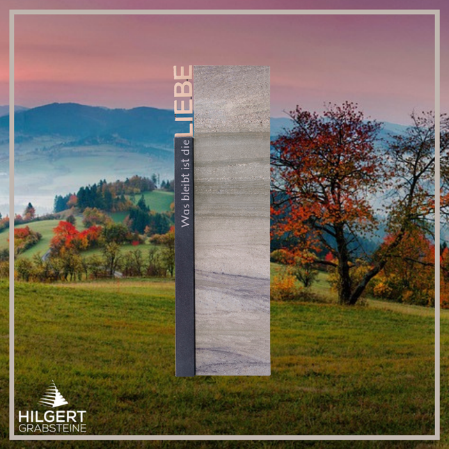 HO-DA-SF201601 | Hilgert Grabsteine | Stehender Grabstein aus Naturstein