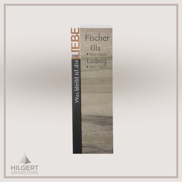 HO-DA-SF201601 | Hilgert Grabsteine | Stehender Grabstein aus Naturstein