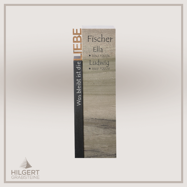HO-DA-SF201601 | Hilgert Grabsteine | Stehender Grabstein aus Naturstein