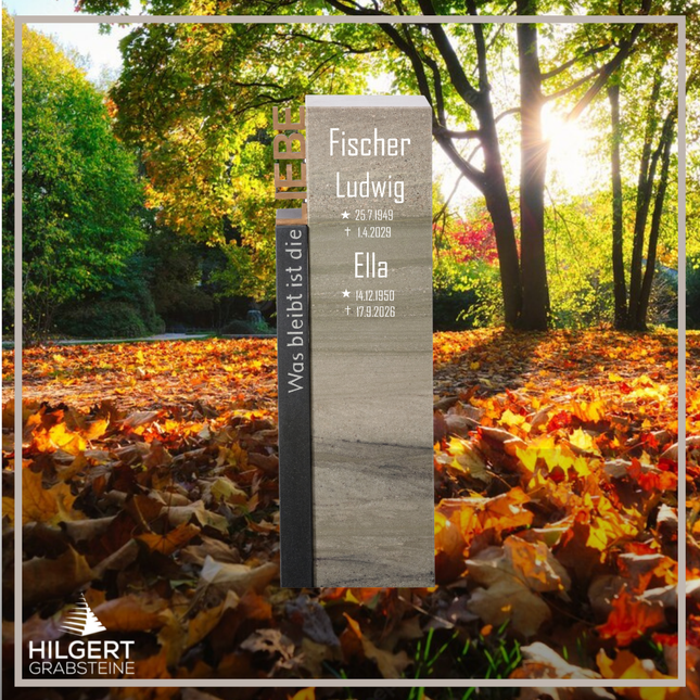 HO-DA-SF201601 | Hilgert Grabsteine | Stehender Grabstein aus Naturstein