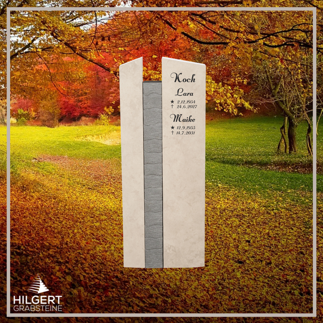 HO-DA-SF201609 | Hilgert Grabsteine | Stehender Grabstein aus Naturstein