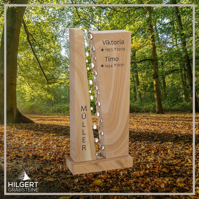 HO-DA-SF201802 | Hilgert Grabsteine | Stehender Grabstein aus Naturstein