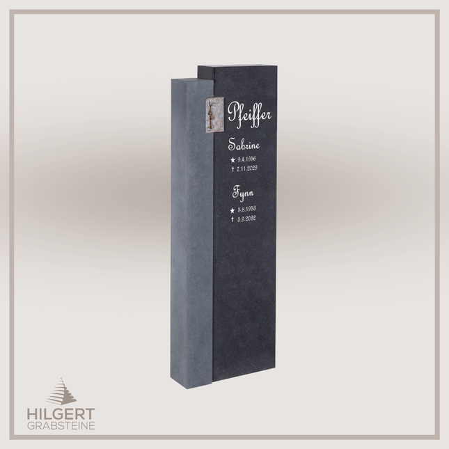 HO-DA-SF201905 | Hilgert Grabsteine | Stehender Grabstein aus Naturstein