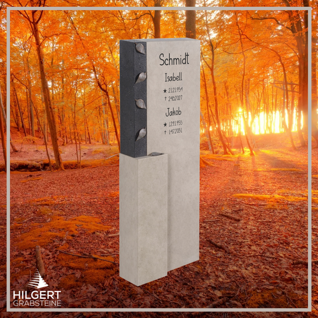 HO-DA-SF201906 | Hilgert Grabsteine | Stehender Grabstein aus Naturstein