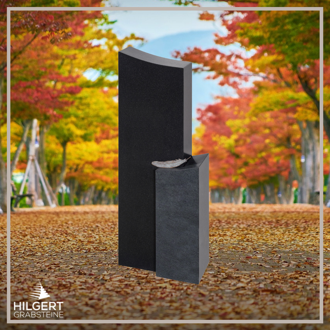 HO-DA-SF201908 | Hilgert Grabsteine | Stehender Grabstein aus Naturstein