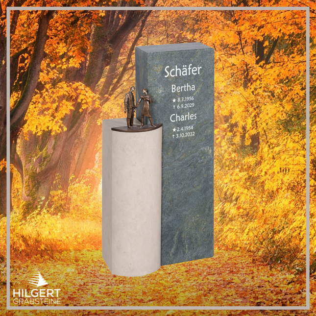 HO-DA-SF201909 | Hilgert Grabsteine | Stehender Grabstein aus Naturstein