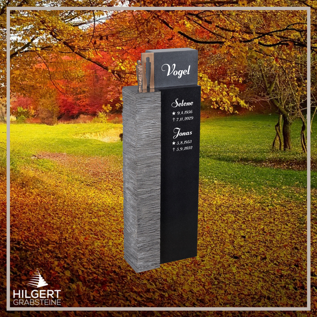 HO-DA-SF201913 | Hilgert Grabsteine | Stehender Grabstein aus Naturstein