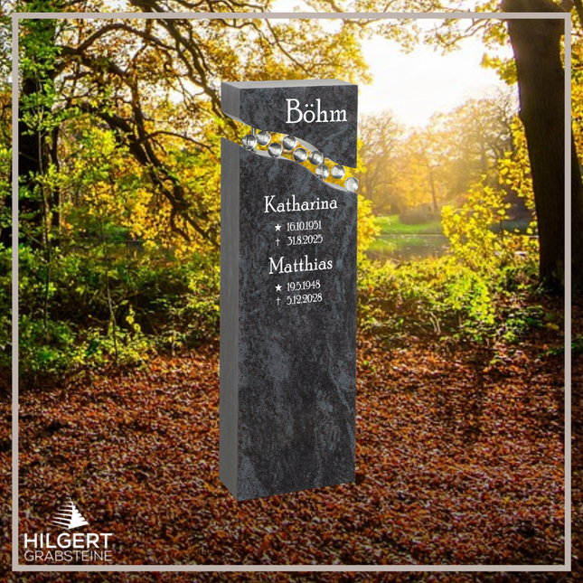 HO-DA-SF202002 | Hilgert Grabsteine | Stehender Grabstein aus Naturstein