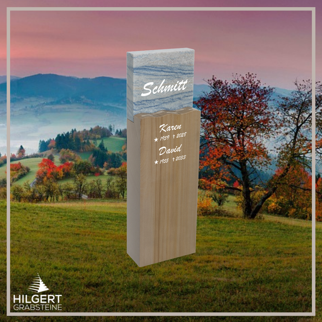 HO-DA-SF202003 | Hilgert Grabsteine | Stehender Grabstein aus Naturstein