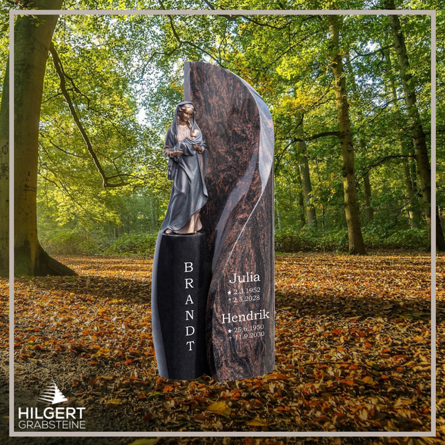 HO-DA-SJK32017 | Hilgert Grabsteine | Stehender Grabstein aus Naturstein