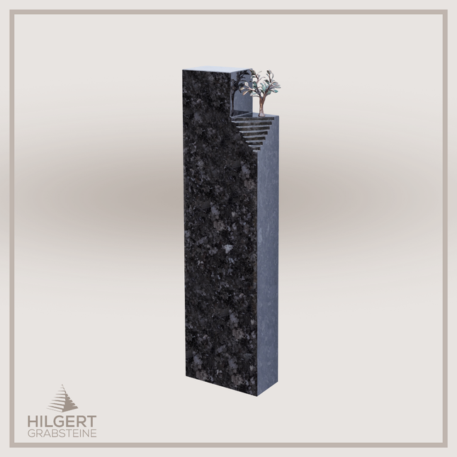 HO-DA-URST47 | Hilgert Grabsteine | Stehender Grabstein aus Naturstein
