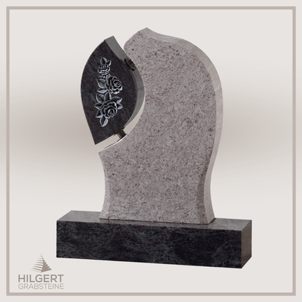 HO-GR-001981 | Hilgert Grabsteine | Stehender Grabstein aus Naturstein