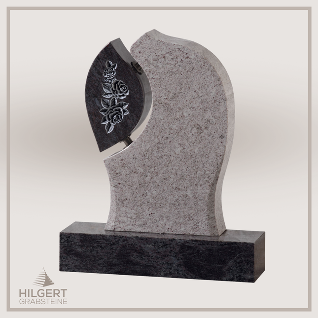 HO-GR-001981 | Hilgert Grabsteine | Stehender Grabstein aus Naturstein