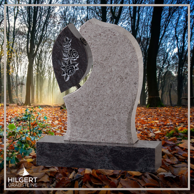 HO-GR-001981 | Hilgert Grabsteine | Stehender Grabstein aus Naturstein