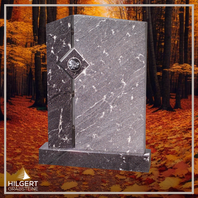 HO-GR-002224 | Hilgert Grabsteine | Stehender Grabstein aus Naturstein