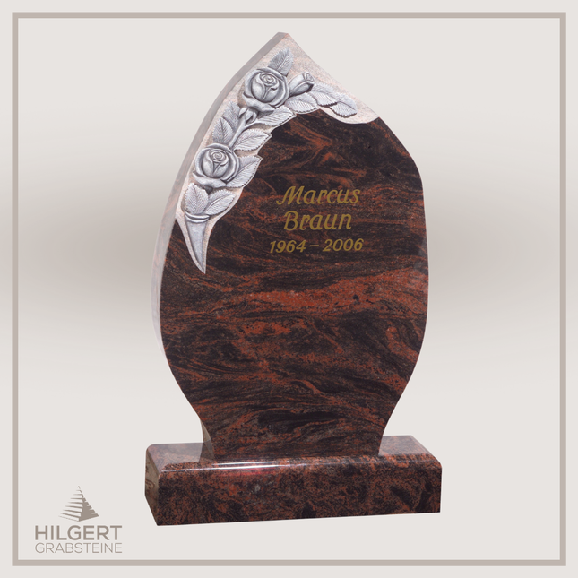 HO-GR-002247 | Hilgert Grabsteine | Stehender Grabstein aus Naturstein