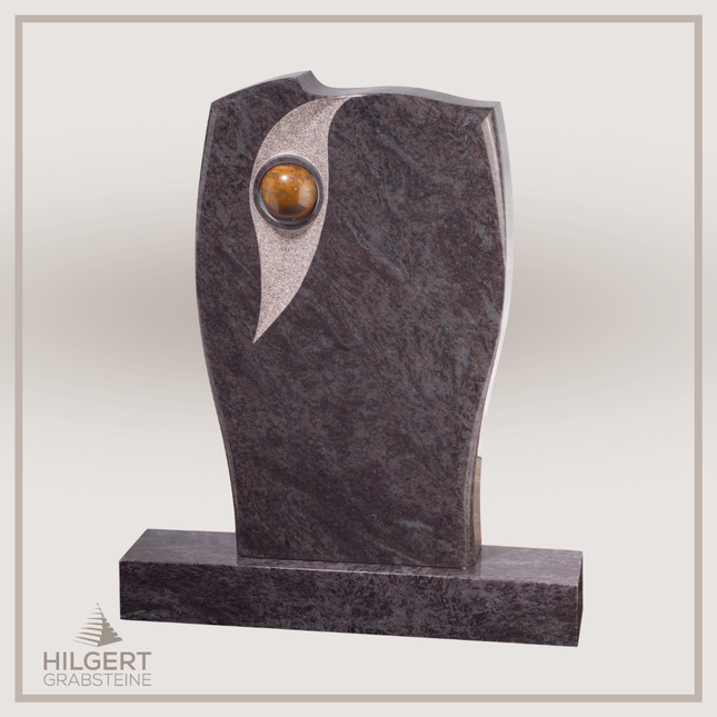 HO-GR-002258 | Hilgert Grabsteine | Stehender Grabstein aus Naturstein