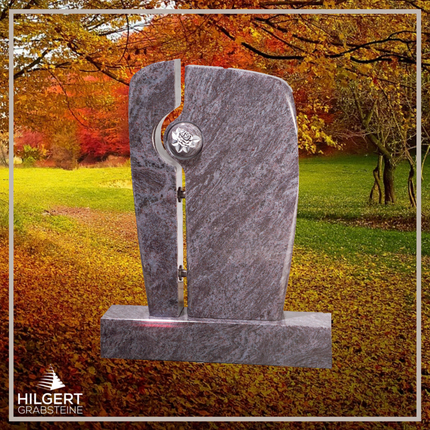 HO-GR-002259 | Hilgert Grabsteine | Stehender Grabstein aus Naturstein