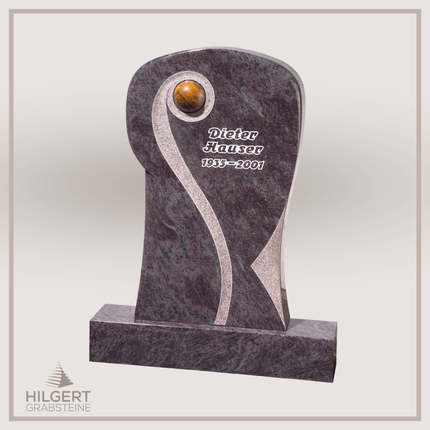 HO-GR-002260 | Hilgert Grabsteine | Stehender Grabstein aus Naturstein