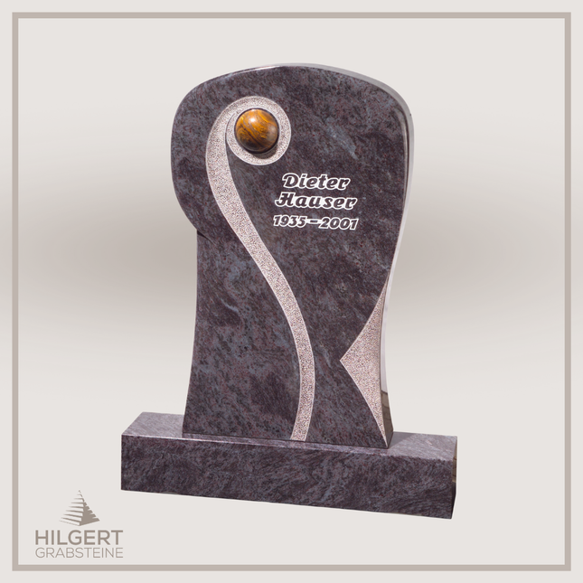 HO-GR-002260 | Hilgert Grabsteine | Stehender Grabstein aus Naturstein