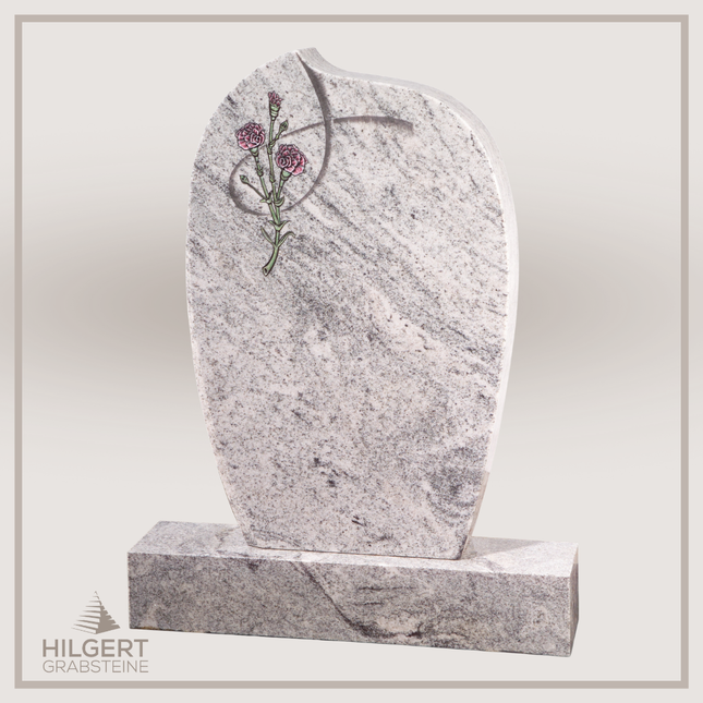 HO-GR-002276 | Hilgert Grabsteine | Stehender Grabstein aus Naturstein