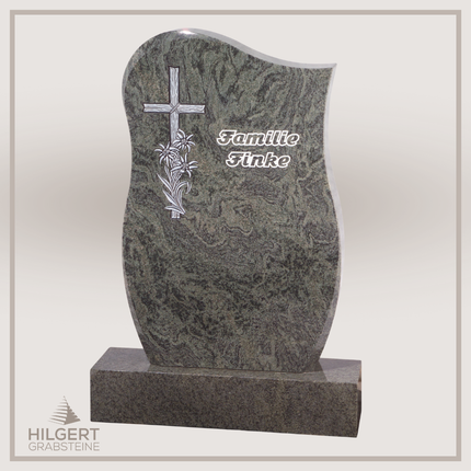 HO-GR-002284 | Hilgert Grabsteine | Stehender Grabstein aus Naturstein