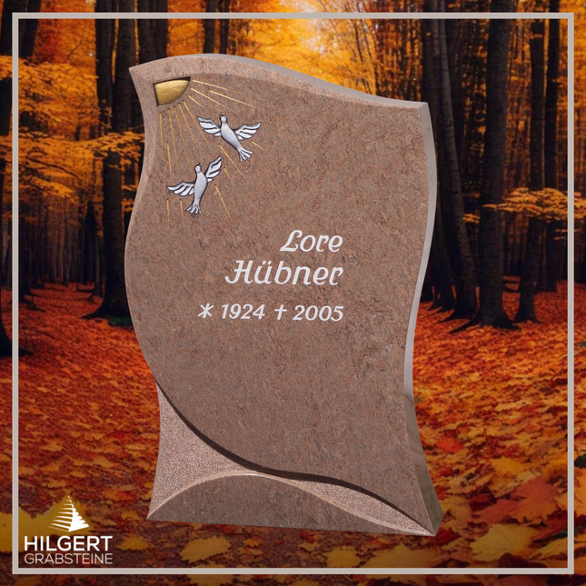 HO-GR-002289 | Hilgert Grabsteine | Stehender Grabstein aus Naturstein