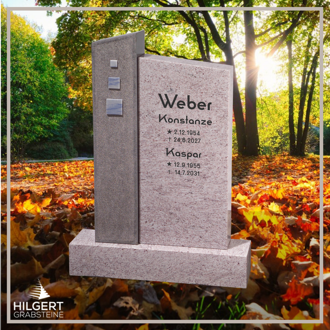 HO-GR-002294 | Hilgert Grabsteine | Stehender Grabstein aus Naturstein