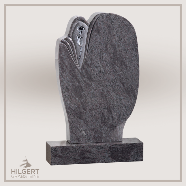 HO-GR-002398 | Hilgert Grabsteine | Stehender Grabstein aus Naturstein