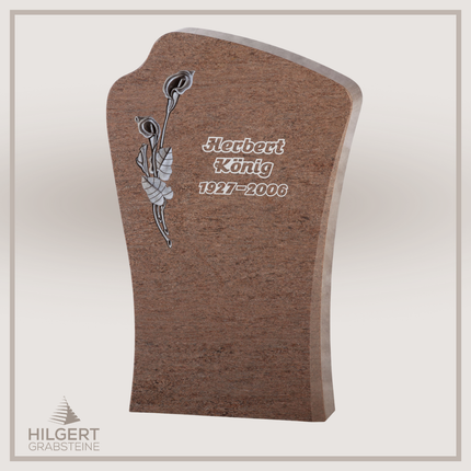HO-GR-002457 | Hilgert Grabsteine | Stehender Grabstein aus Naturstein