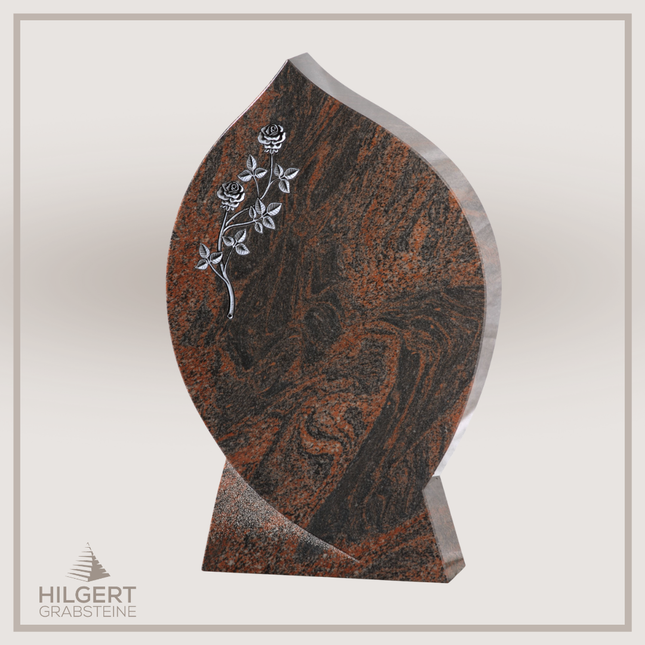 HO-GR-002469 | Hilgert Grabsteine | Stehender Grabstein aus Naturstein