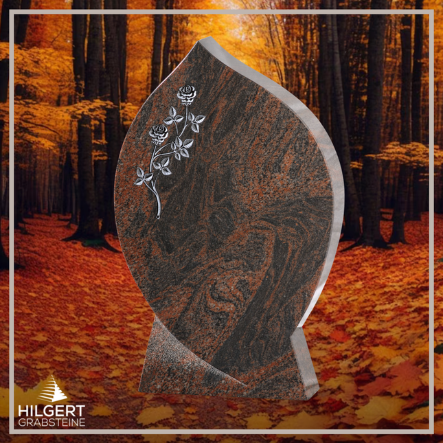 HO-GR-002469 | Hilgert Grabsteine | Stehender Grabstein aus Naturstein