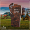 HO-GR-002470 | Hilgert Grabsteine | Stehender Grabstein aus Naturstein