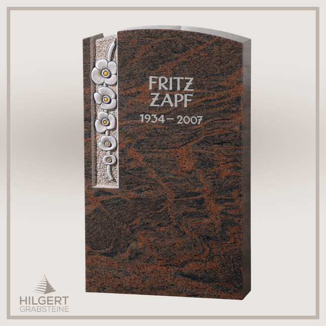 HO-GR-002474 | Hilgert Grabsteine | Stehender Grabstein aus Naturstein